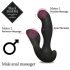 FEELZTOYS Black Jamba - Wireless, Warming Anal Vibrator (Black) 