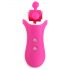 FEELZTOYS Clitella - Rechargeable, Rotating, Oral Vibrator (Pink) 