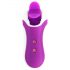 FEELZTOYS Clitella - Rechargeable, Rotating, Oral Vibrator (Purple) 