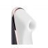 Satisfyer Traveler - Travel Battery-Operated Clitoral Stimulator (Black-White) 