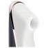 Satisfyer Traveler - Travel Battery-Operated Clitoral Stimulator (Black-White) 