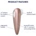 Satisfyer 1 Number One - Air Pulse Clitoral Stimulator (Brown)