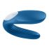 Satisfyer Double Whale - Dual-Motor Couples Vibrator (Blue) 