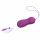 FEELZTOYS Foxy - Rechargeable, Waterproof Vibrating Egg (Purple) 