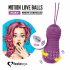 FEELZTOYS Foxy - Rechargeable, Waterproof Vibrating Egg (Purple) 