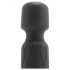 Bodywand Luxe - rechargeable mini massager vibrator (black)