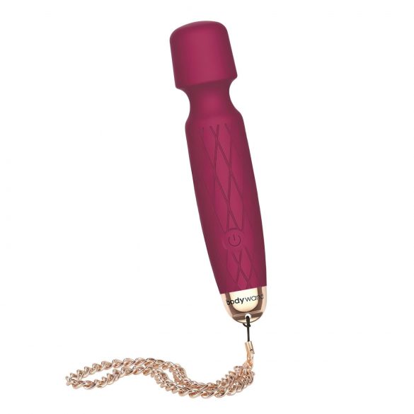 Bodywand Luxe - Rechargeable Mini Massager Vibrator (Dark Pink)