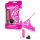 Screaming O Vibrating Panty with Rechargeable Remote (Pink) S-L 