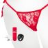 Screaming O Panty Set - Vibrating Panty - Red (S-L)