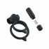 B SWISH Bcharmed DUO - vibrating cock ring (black) 