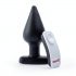 Screaming Plug XL - anal vibrator (black)