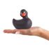 Duckie 2.0 - Playful Duck Waterproof Clitoral Vibrator (Black) 