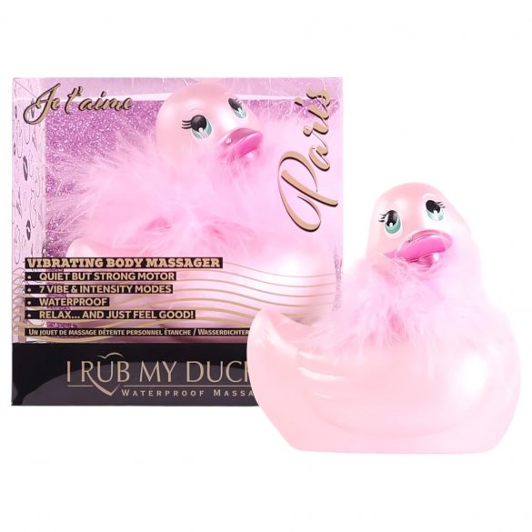 My Duckie Paris 2.0 - Playful Waterproof Clitoral Vibrator Duck (Pink) 