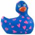 My Duckie Romance 2.0 - Waterproof Clitoral Vibrator (Blue-Pink) 