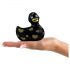 My Duckie Romance 2.0 - Clitoral Vibrator (Black-Gold)