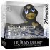 Duckie Romance 2.0 - Waterproof Clitoral Vibrator (Black-Gold) 