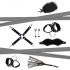 RS Soiree Kinky Me Softly - BDSM Binding Set - Black (7-Piece) 