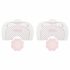 Bye Bra F-H - Invisible Breast Lift - Pink (3 pairs) 