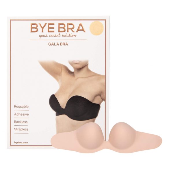 Bye Bra Gala A - Invisible Push-up Bra (Nude) 