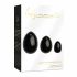 La Gemmes Yoni - Black Obsidian Egg Set (3pcs) 