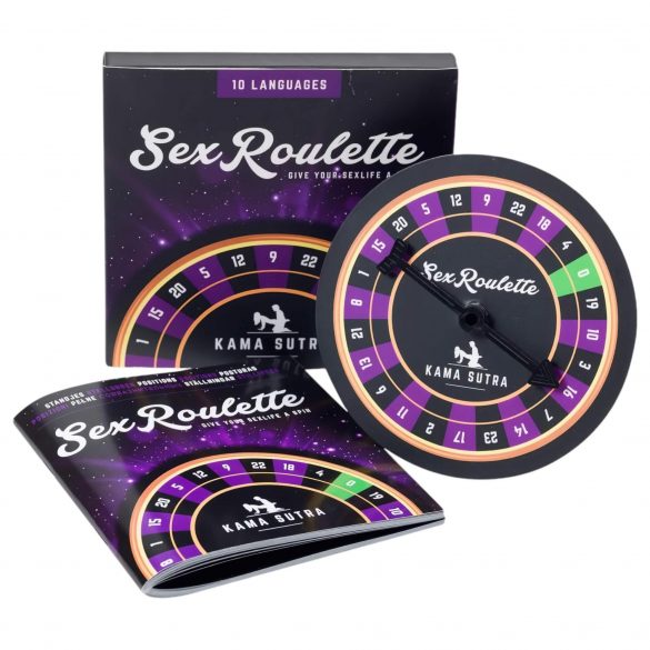 Kama Sutra Sex Roulette - Board Game (10 Languages) 