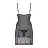 Obsessive Alluria - Lace Nightwear with Thong (Black) 