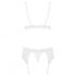 Obsessive 810-SEG-2 - Lace Lingerie Set (White) 