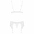 Obsessive 810-SEG-2 - Lace Lingerie Set (White) 