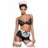 Obsessive Maidme - Maid Costume Set (6 Pieces) 