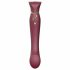 ZALO Queen - Pulse Wave G-spot and Clitoral Vibrator (Red) 