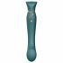 ZALO Queen - G-spot and Clitoral Vibrator with Pulse Wave (Green) 