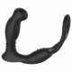 Nexus Simul8 - Rechargeable Vibrating Cock Ring with Anal Dildo (Black) 