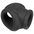 OXBALLS Oxsling - Penis and Ball Stretch Ring (Black) 