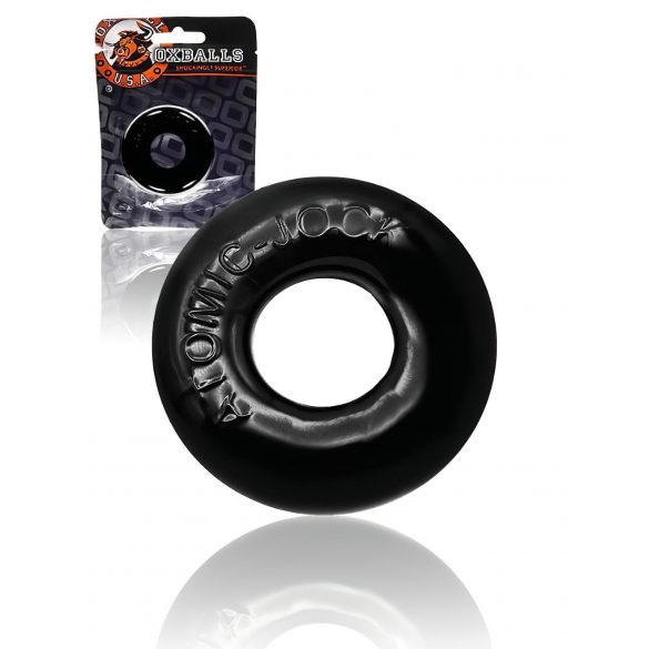 OXBALLS Donut 2 - extra strong penis ring (black)