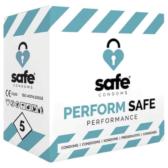 Perform Safe - Large Condoms (5pcs) 