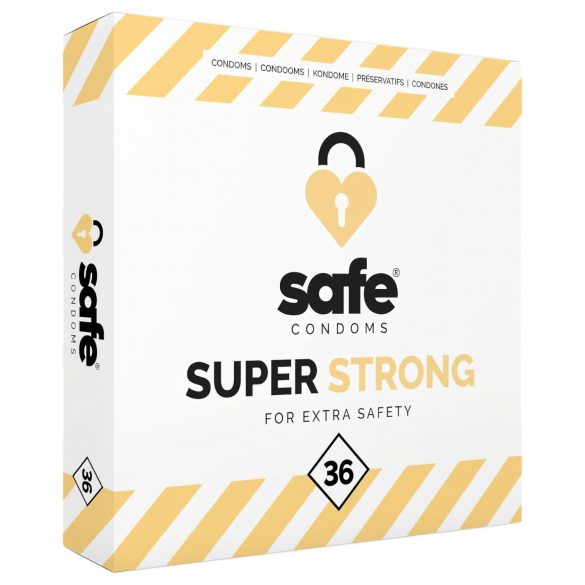 SAFE Super Strong - Extra Strong Condoms (36 pcs) 