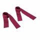 S&M - Satin Ribbon Ties (Red) - 2-Piece Set 