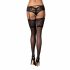 Obsessive Leticia - Wide Lace Stockings (Black) 