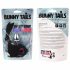 FEELZTOYS Bunny Tails - metal anal dildo with bunny tail (silver-black)