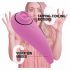 FEELZTOYS Femmegasm - Rechargeable 2in1 Clitoral Vibrator (Pink) 