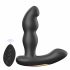 Aixiasia Hiross - Rechargeable, Radio-Controlled Rotating Anal Vibrator (Black) 