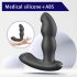 Aixiasia Hiross - Rechargeable, Radio-Controlled Rotating Anal Vibrator (Black) 