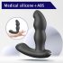 Aixiasia Hiross - rotating anal vibrator (black)