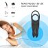 Aixiasia Hoody B - Rechargeable, Wireless Penis Ring (Black)