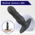 Aixiasia Roy - Rechargeable, Remote-Controlled Thrusting Anal Vibrator (Black)