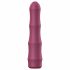 Aixiasia Bamboo - rechargeable, rod vibrator (burgundy)