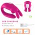 Aixiasia Hera - Rechargeable, Radio-Controlled Couples Vibrator (Pink) 