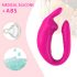 Aixiasia Hera - Rechargeable, Radio-Controlled Couples Vibrator (Pink) 