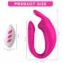 Aixiasia Hera - Rechargeable, Radio-Controlled Couples Vibrator (Pink) 