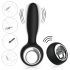 Aixiasia Dylon-Remote - rechargeable, remote-controlled anal vibrator (black)